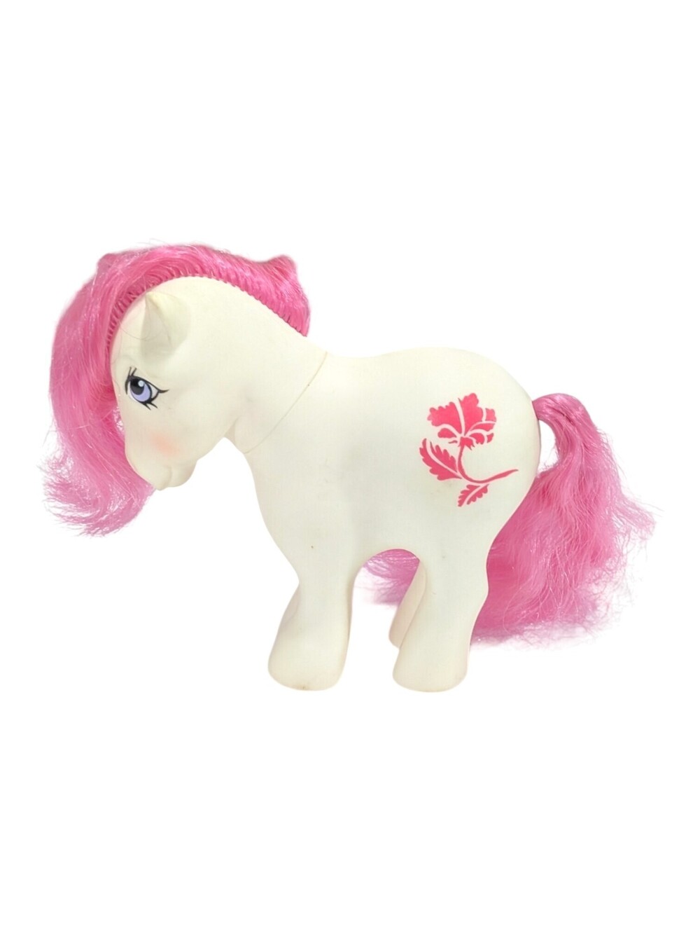 Vtg 80s My Little Pony MLP June Rose Birthflower Ponies 1982 G1 Figure